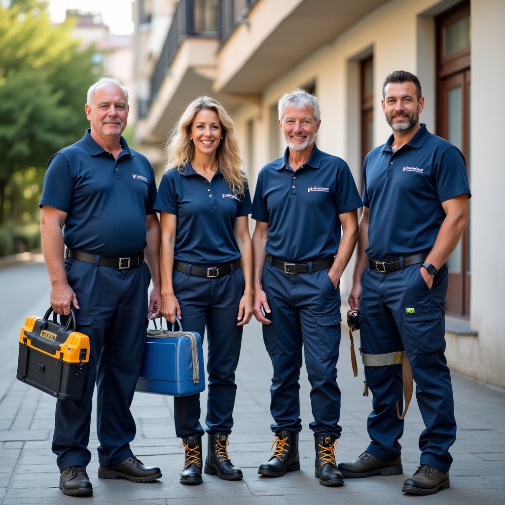 Team di tecnici manutentori specializzati in immobili per locazioni brevi in Italia